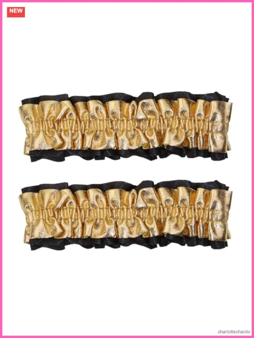 2pc Armband Garter Sleeve Shirt Holder Stretchy Terylene Party Costume Accessory